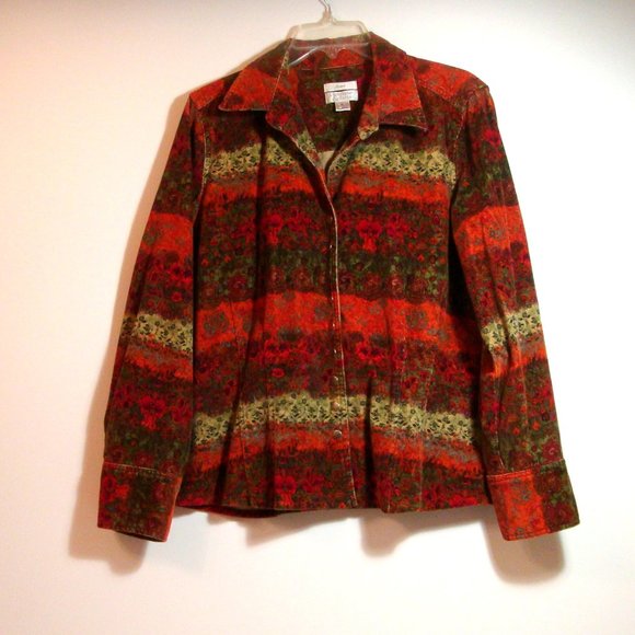 Christopher & Banks Tops - Autumn Corduroy Shackette Christopher & Banks Shirt Jacket